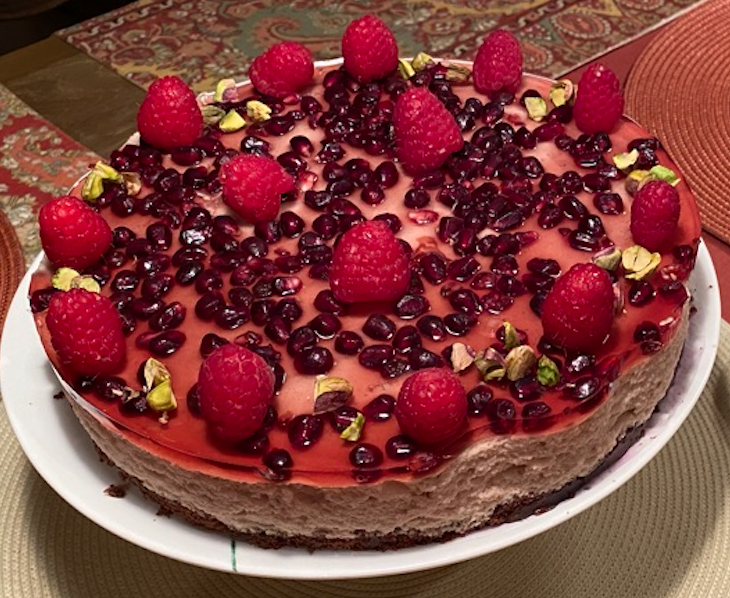 Red Berry Mousse Cake