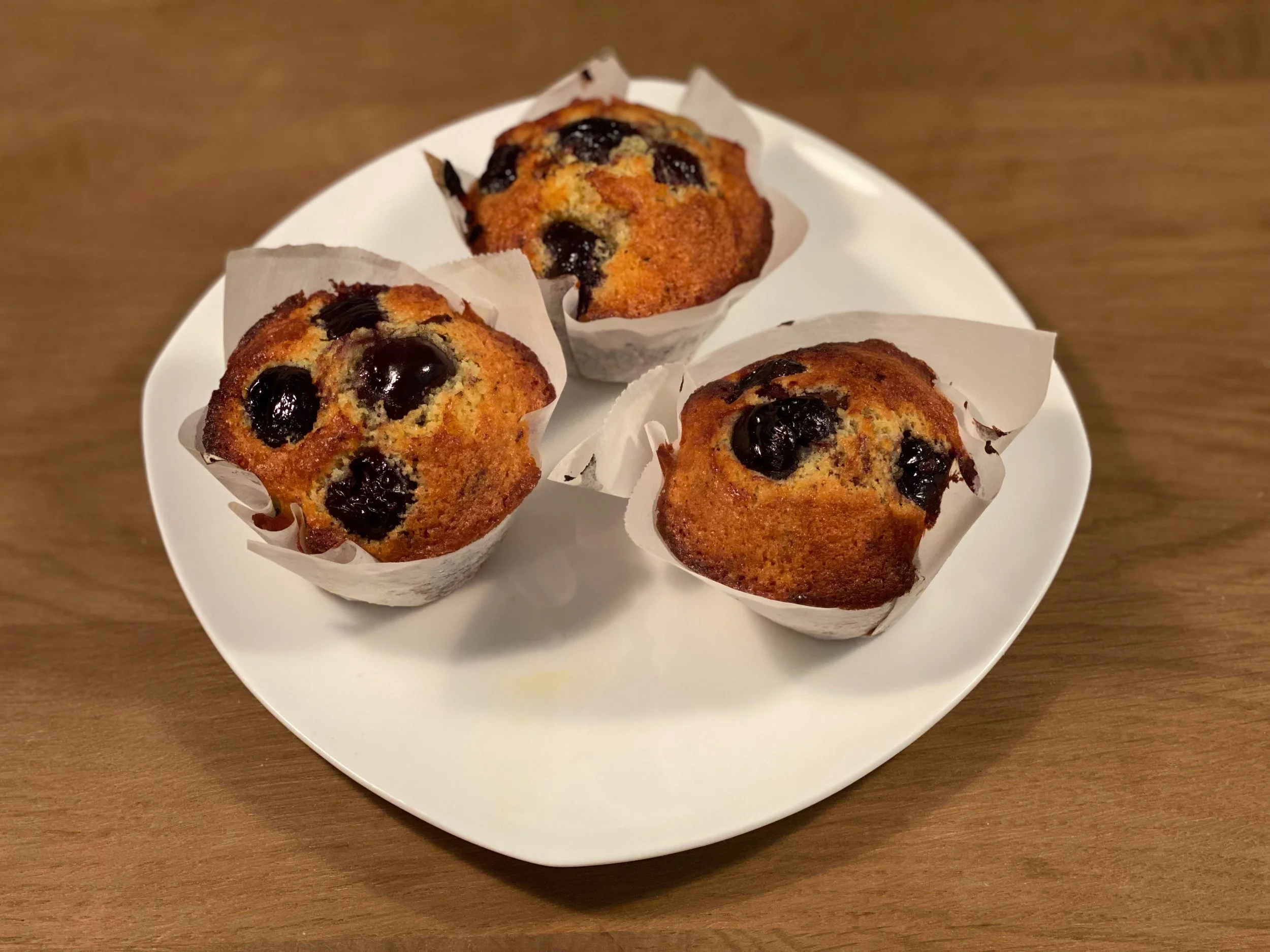 Cherry Chocolate Muffins