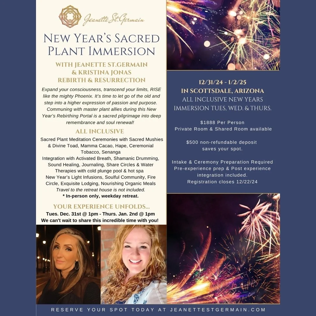 ✨RISE LIKE THE PHOENIX RETREAT✨

If you are looking to truly up-level your human experience or receive powerful healing  support during these transformational times, please consider joining me &amp; Jeanette St. Germain of Radiant Soul Center, in the