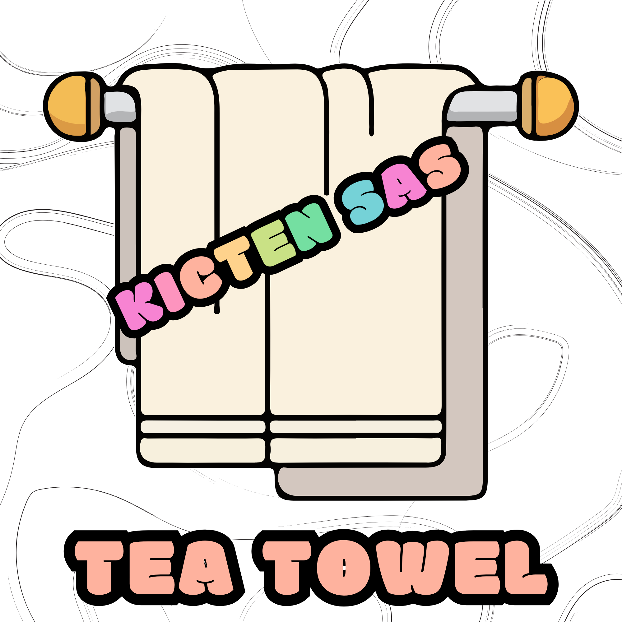 Tea Towels - Kitchen Sas