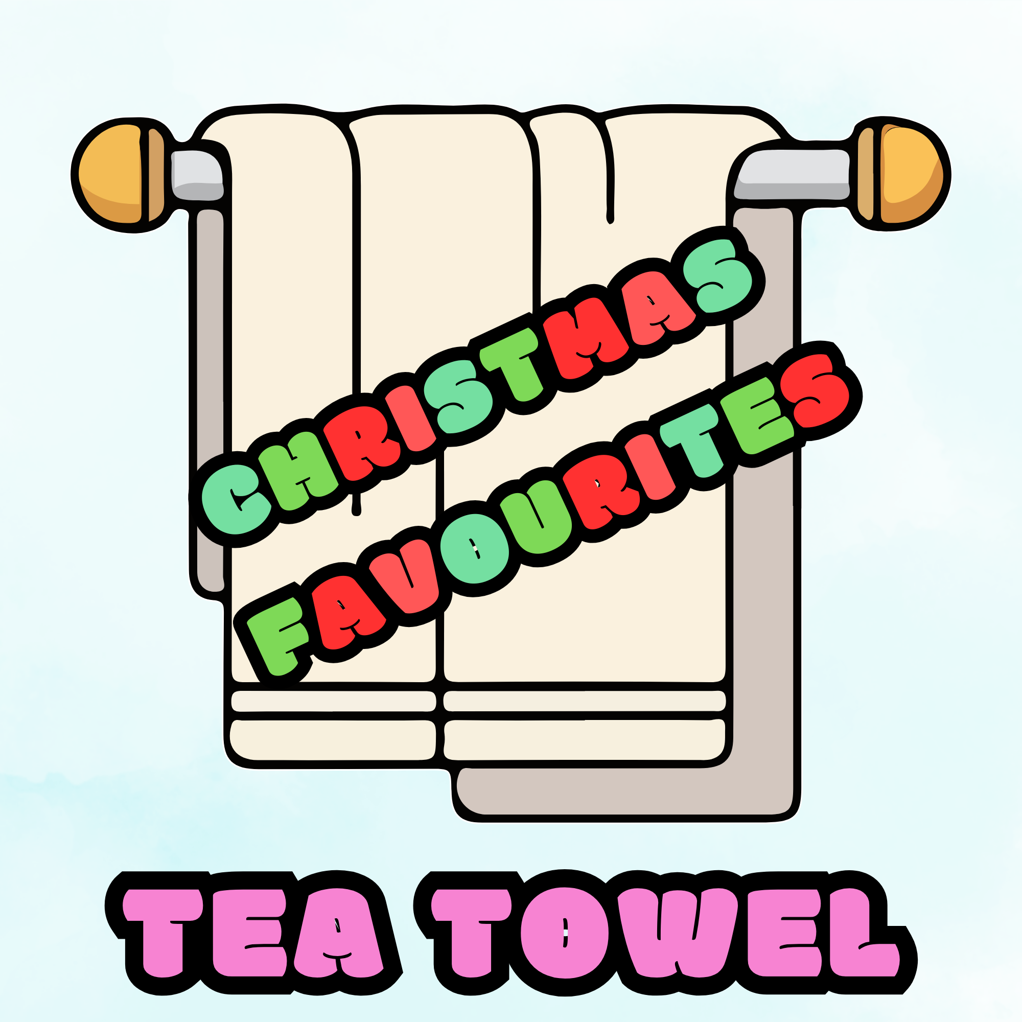 Tea Towels - Christmas Favourites
