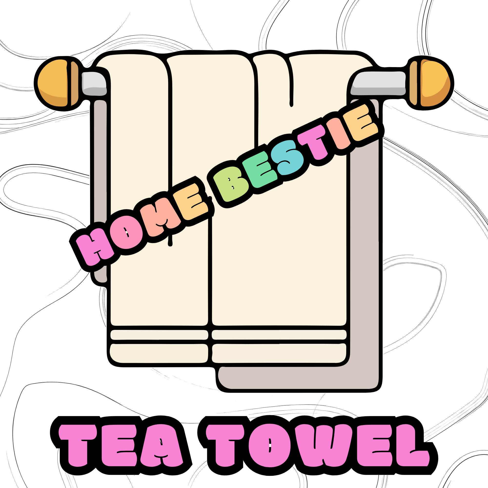 Tea Towels - Home Besties