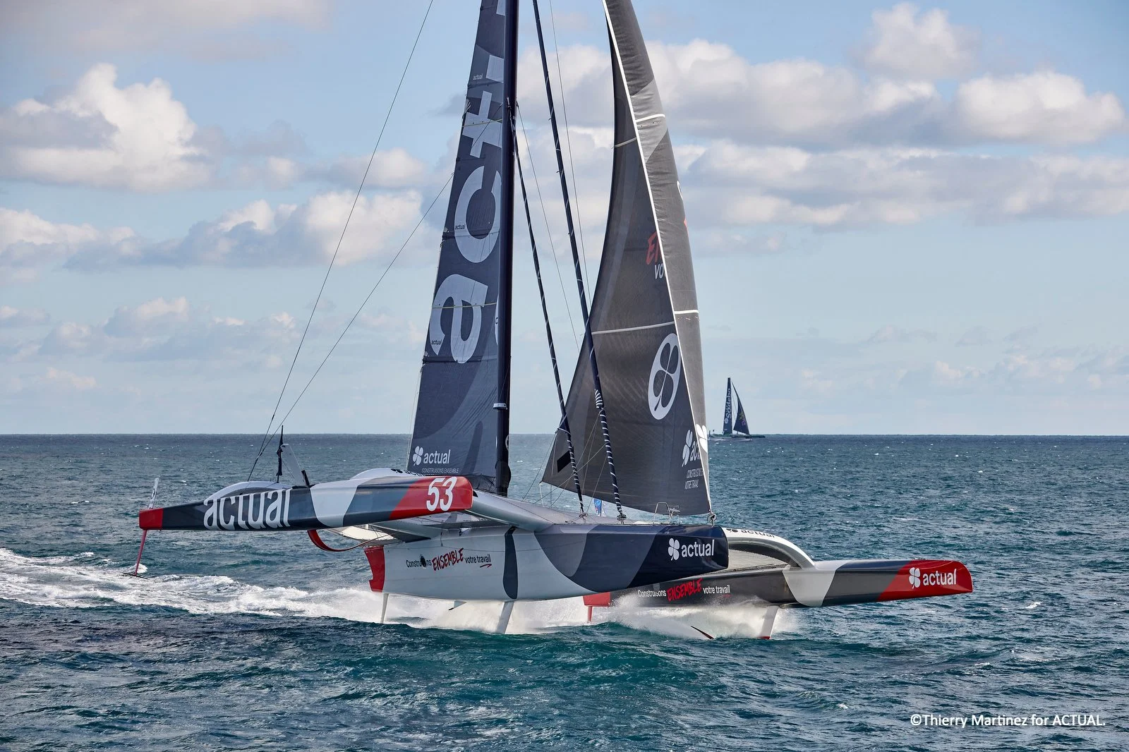 Actual Ultim 3 rejoint l'écurie de Louis Burton : un grand marin pour un grand bateau