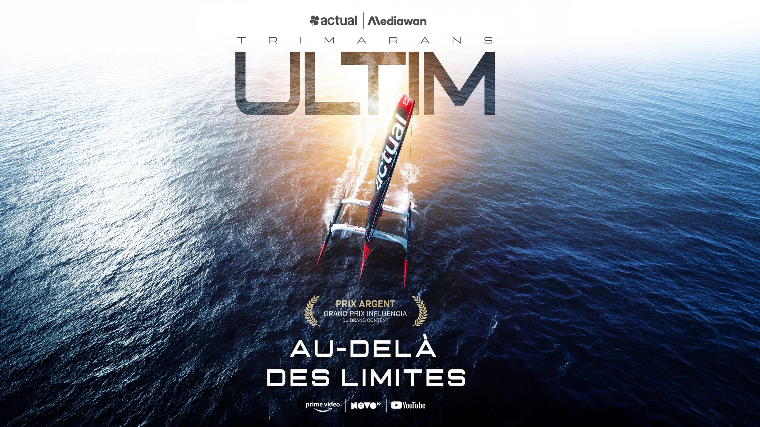 "Trimarans Ultim : au-delà des limites" remporte le Prix Argent Influencia
