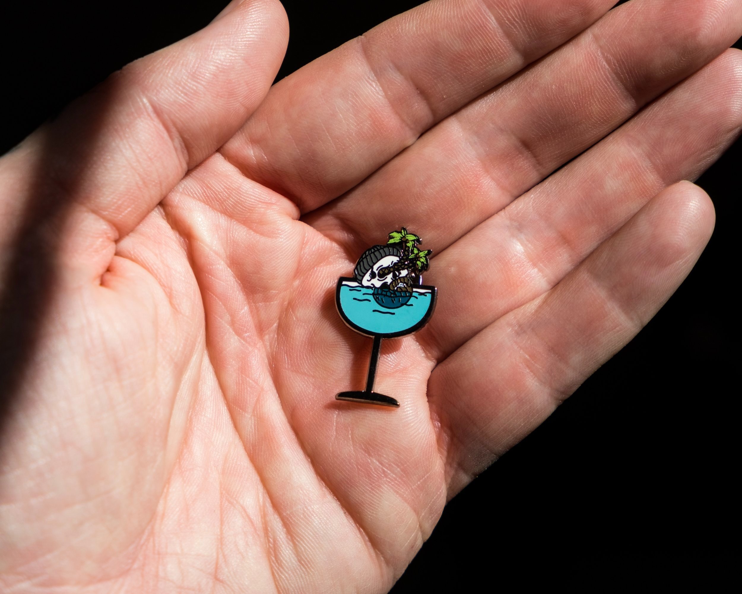 REST IN PARADISE PIN