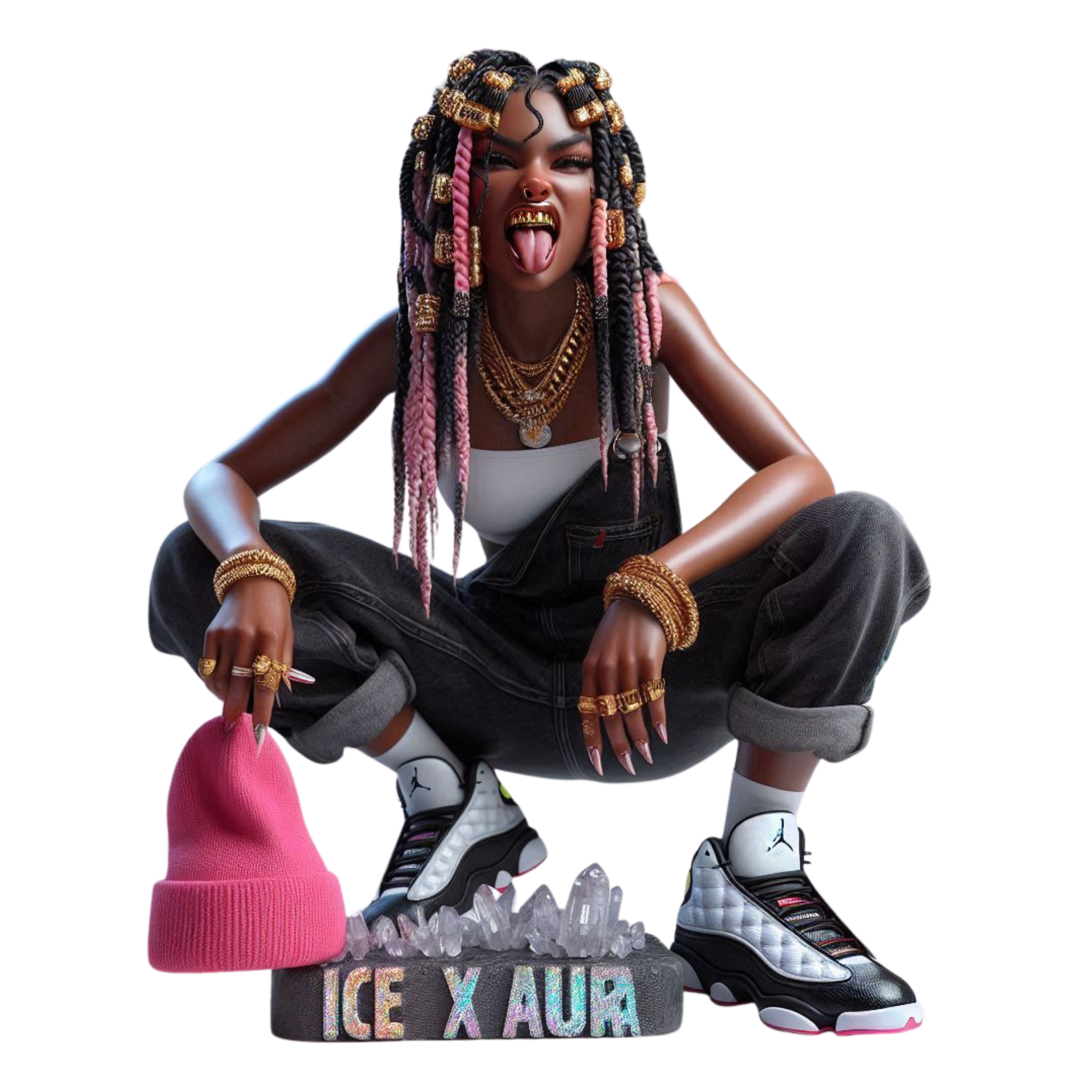 ICE X AURA CHARACTERS