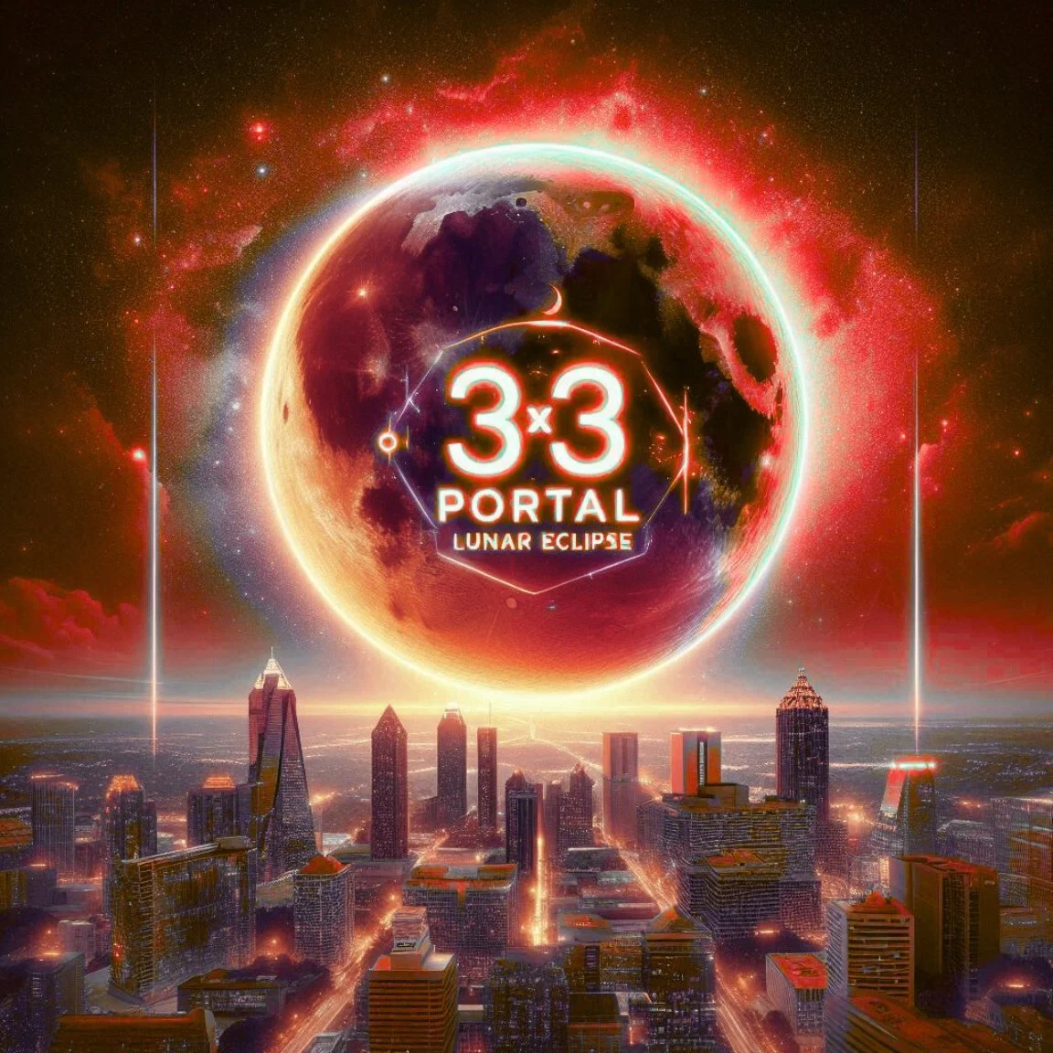 Cosmic codes: 3/3 Portal × Lunar Eclipse