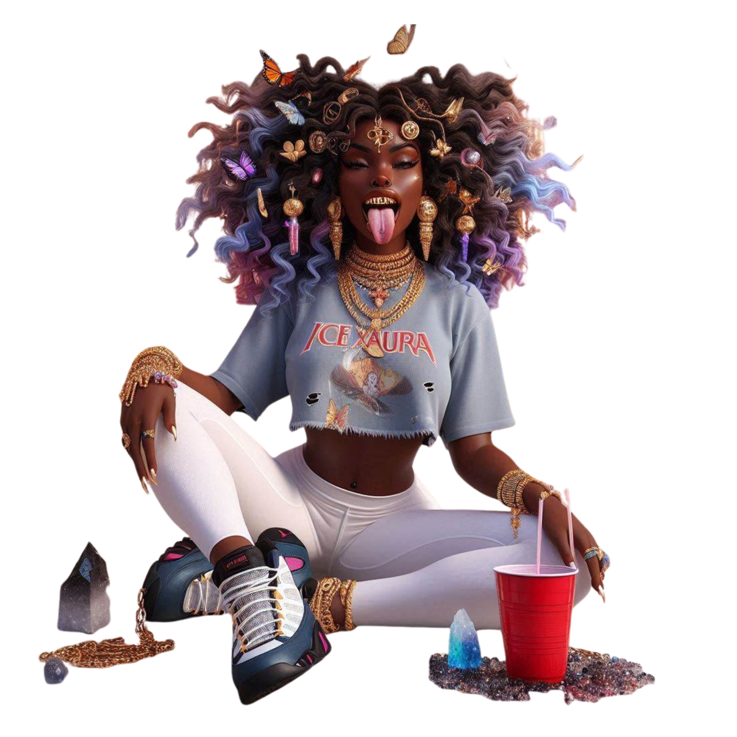 RADIANT DISRUPTOR 
“I don’t break the system — I outshine it.
My glow is the riot they can’t silence.”