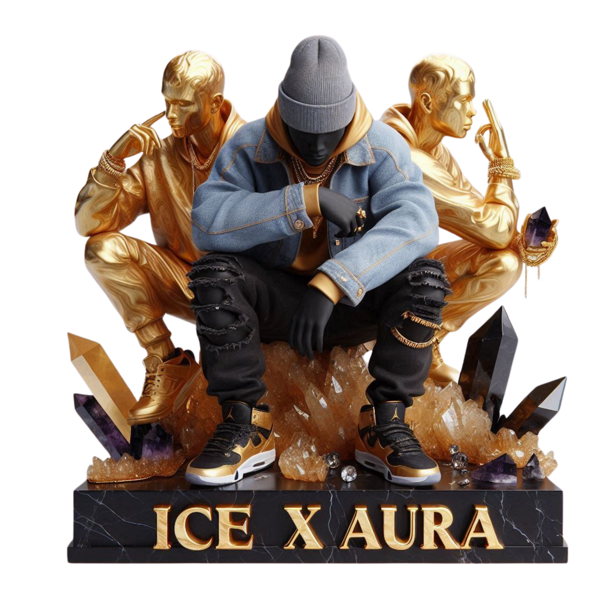 TRINITY OF THE ASCENDED
“I hold three minds and one destiny in my hands.
Gold remembers every choice I was brave enough to make.”