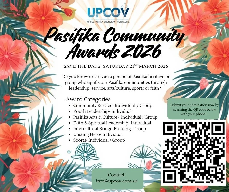 UPCOV Pasifika Community Awards 2026