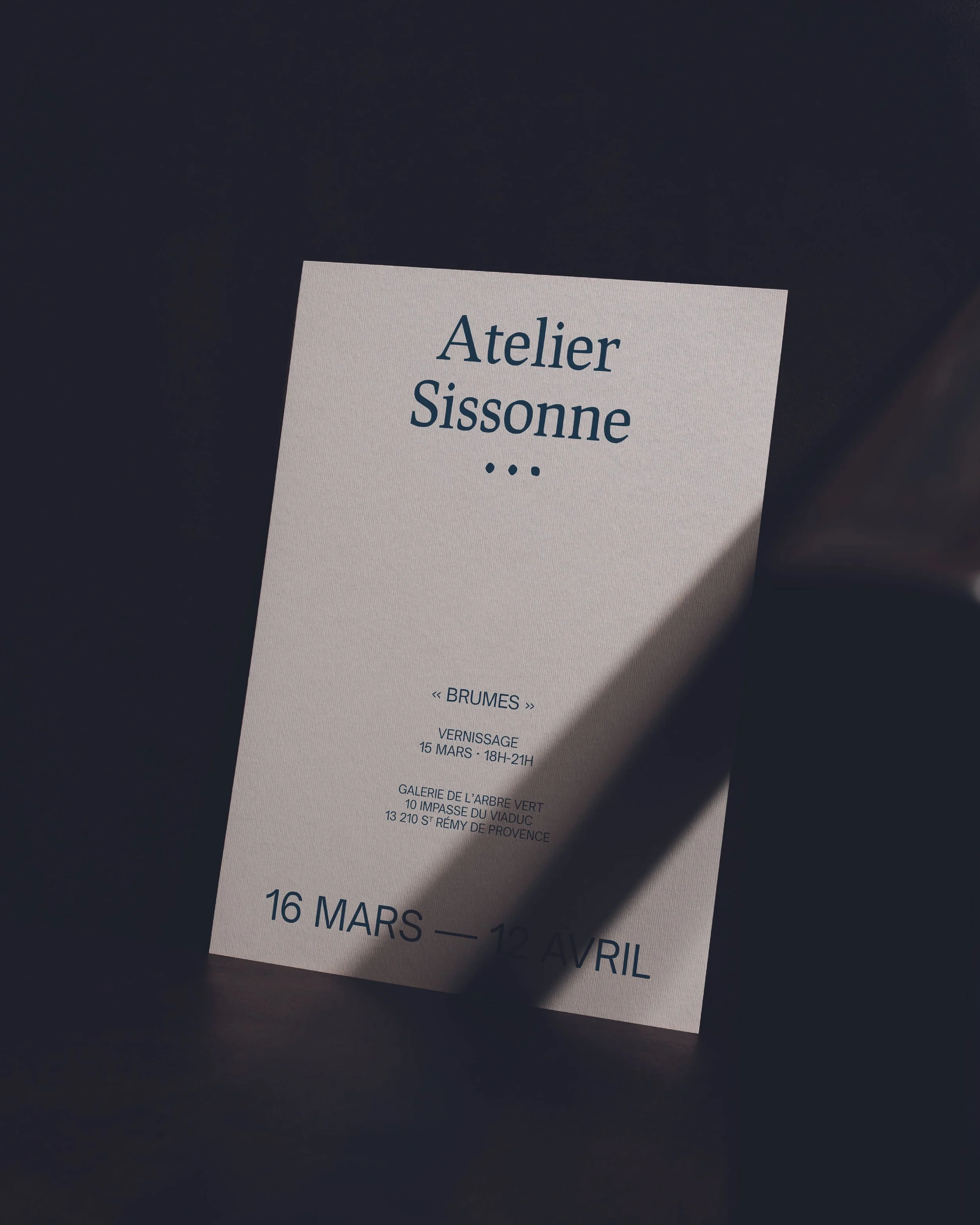 Identité visuelle pour une peintre artisane en provence