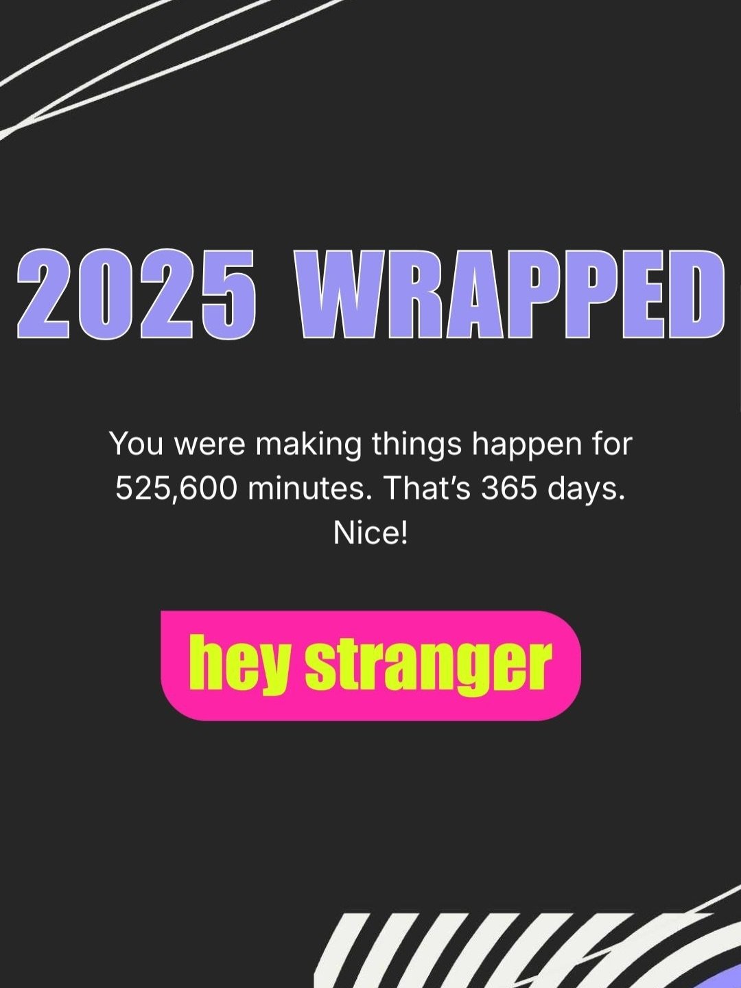 If Spotify made a 2025 Wrapped for agencies&hellip; this is how it could look 😆

Joke aside, we really appreciate all the amazing projects we got to work on this year.
And yes, we always talk about the importance of localization from Asia to the Wes