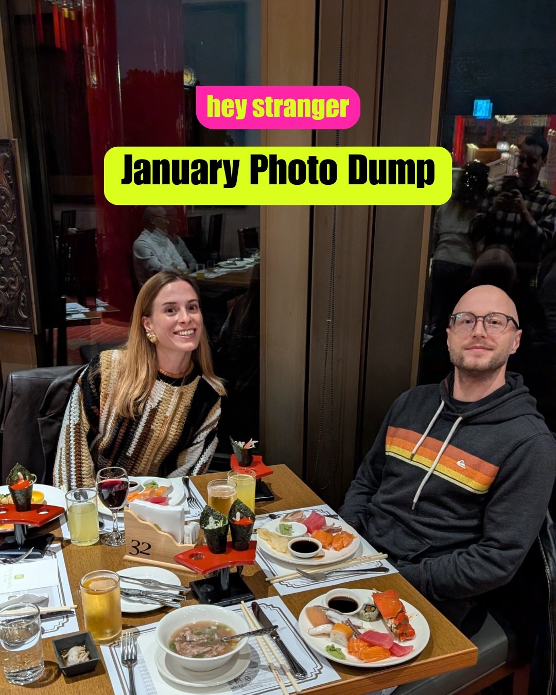 It&rsquo;s time for our monthly Hey Stranger photo dump! 📸

🇩🇪 Started the new year in Germany and Austria - with lots of delicious food
🚀 Launched our first Q1 campaigns
🍷 Had our first 尾牙
🏂 Took some slow days in Japan to come back energized 
