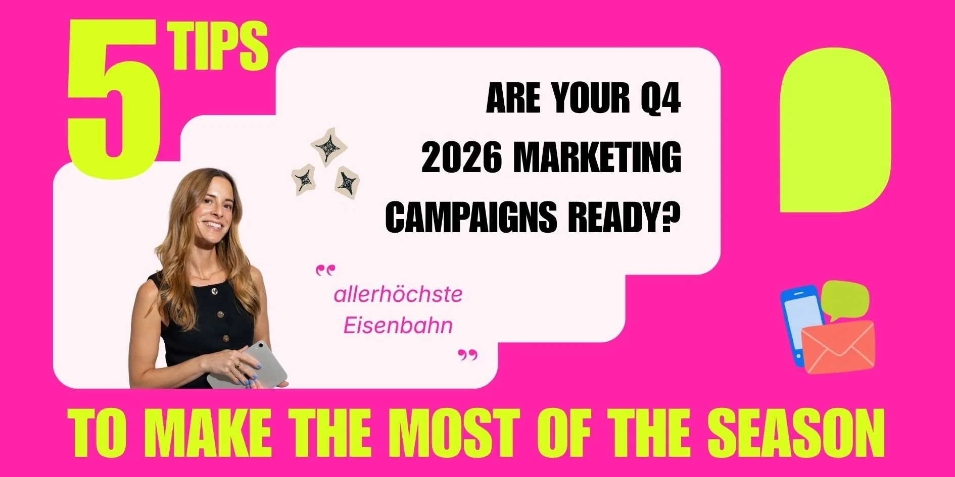 5 Tips for Q4 2026 Marketing