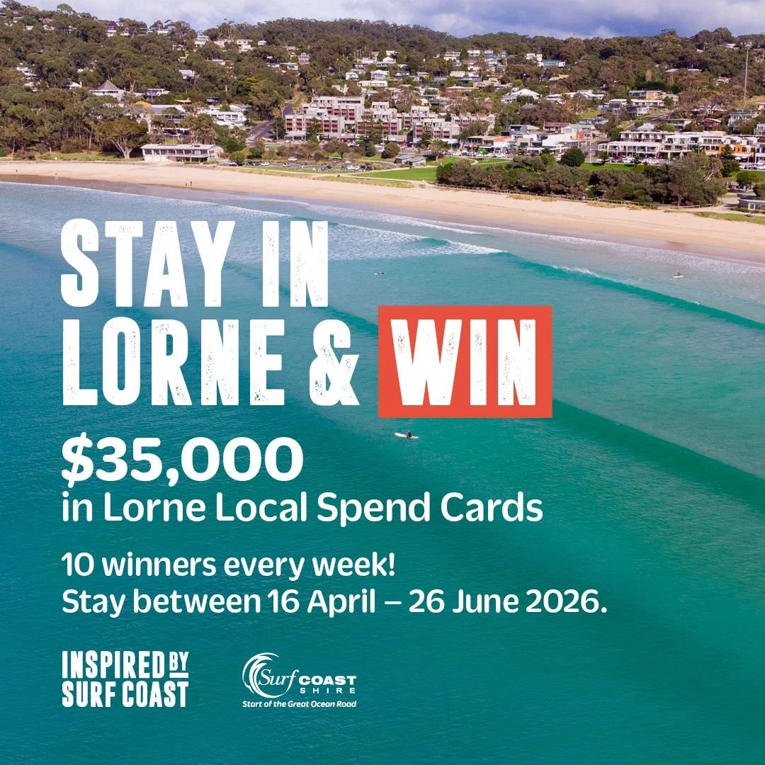 Stay In Lorne &amp; Win Local Spend Cards
