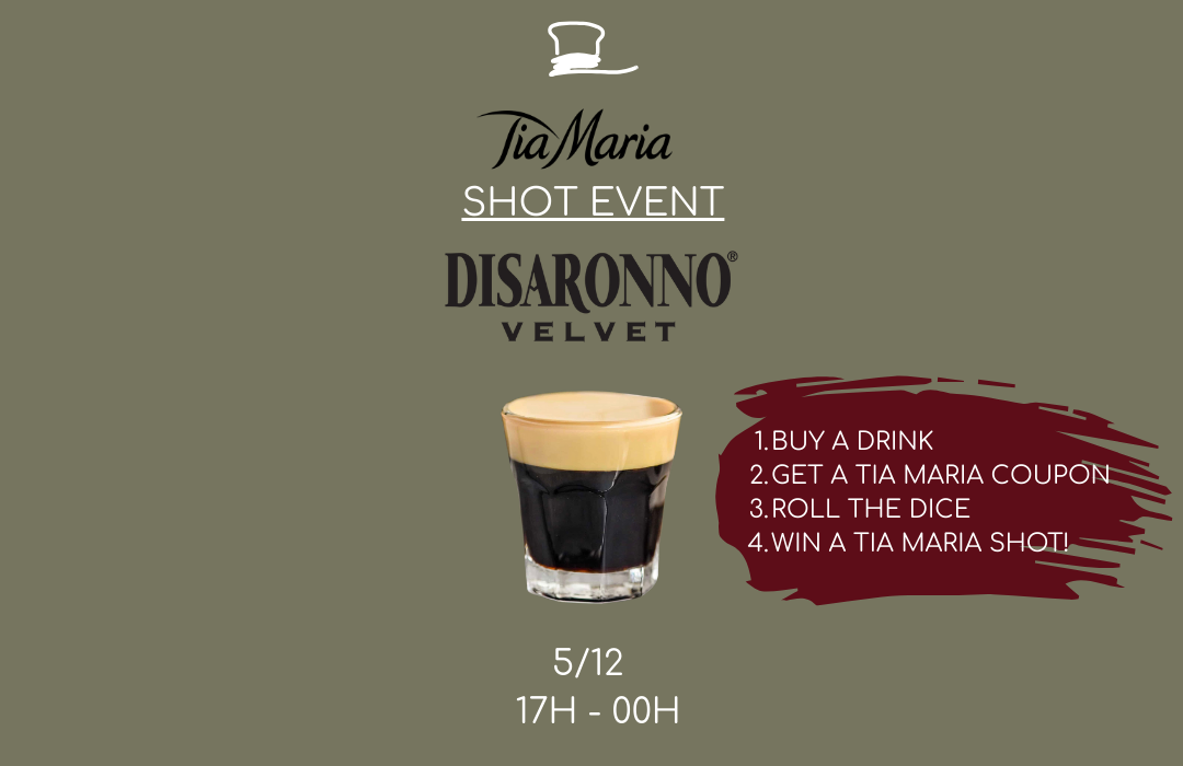 Tia Maria Shot event