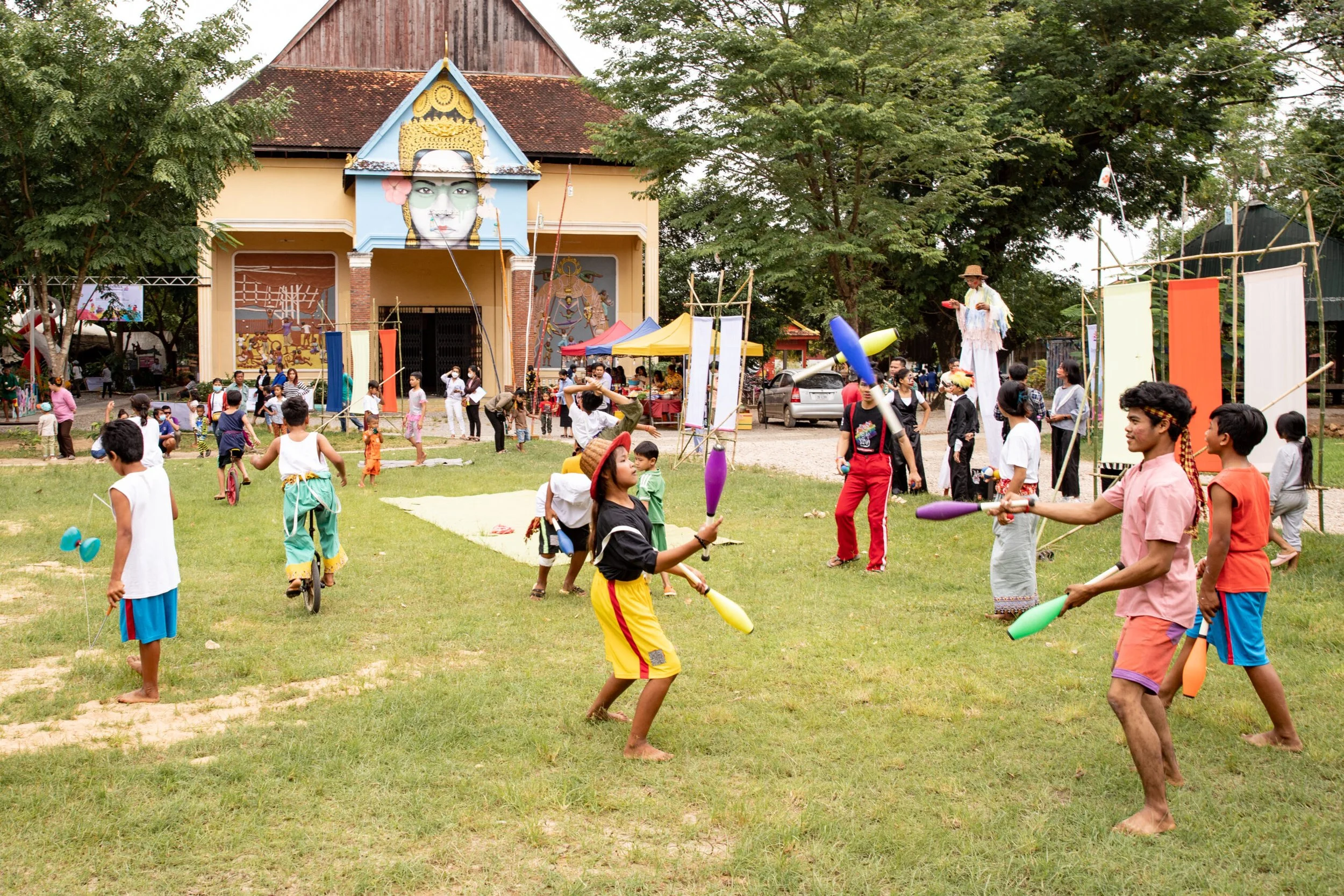 L'ONG Phare Ponleu Selpak à Battambang, au Cambodge