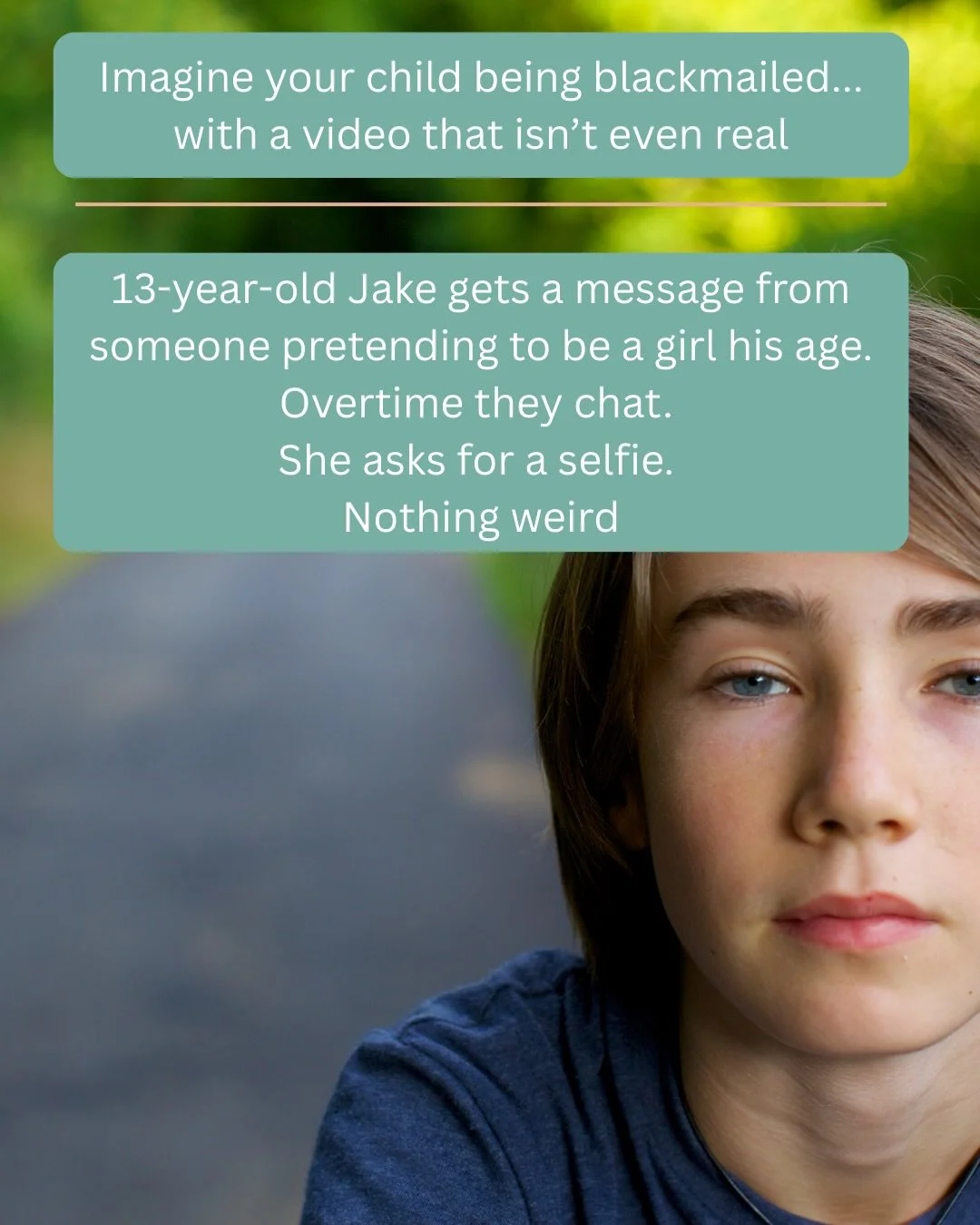 📢Most parents are still thinking about strangers in parks.
The reality? Strangers are now in DMs&hellip; using AI.

Deepfake scams are targeting children earlier, faster and more convincingly than most families realise.
Not to scare you, but to prep