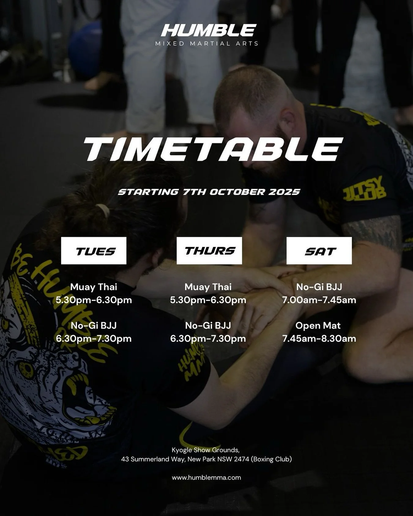 New Timetable Update 💛
Due to work commitments, we&rsquo;ve had to make the really tough decision to cancel our kids class for now.
We&rsquo;ll miss you guys so much and truly appreciate your understanding &mdash; it means a lot!