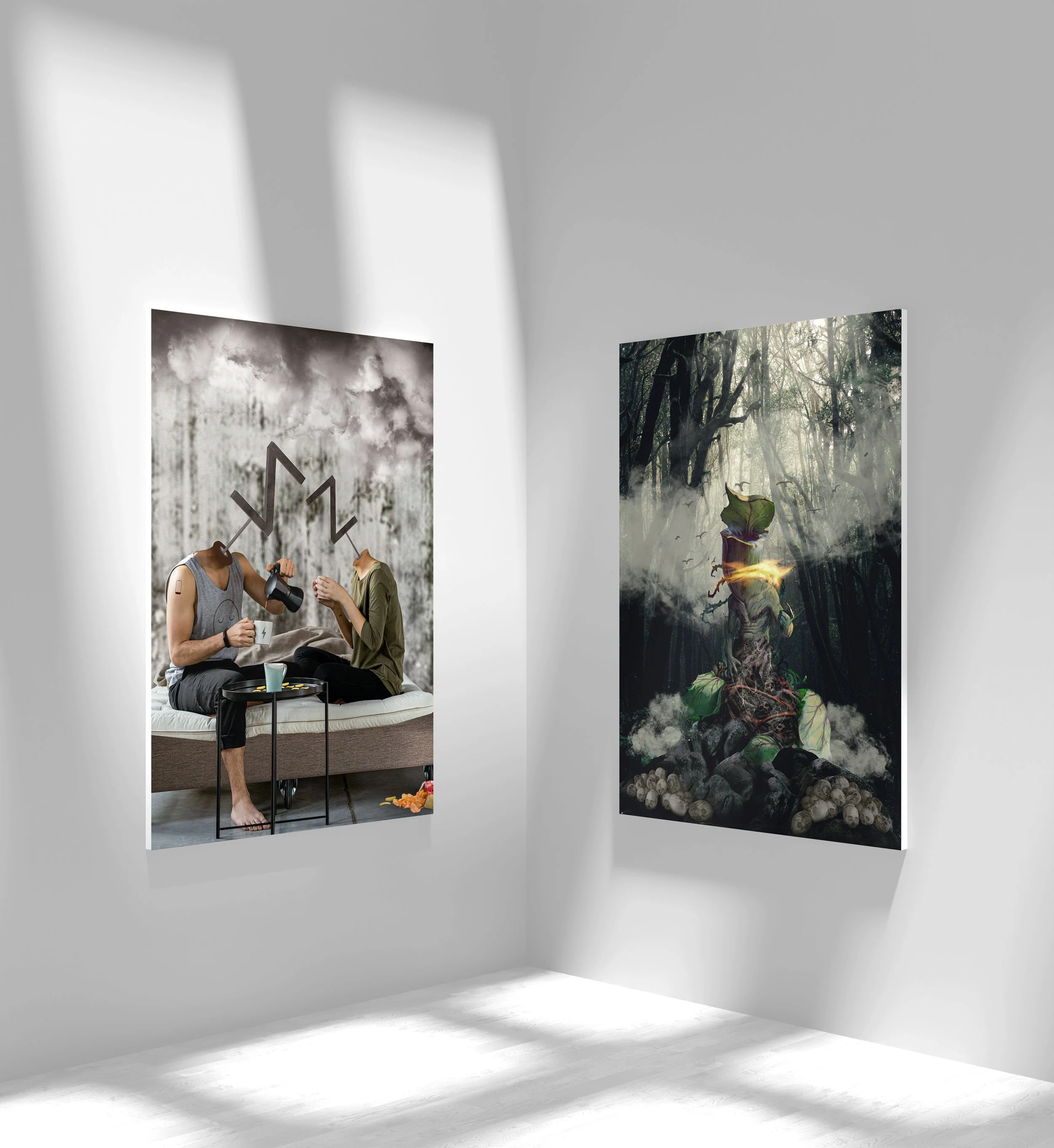 WRATH & SLOTH - PHOTOMANIPULATIONS