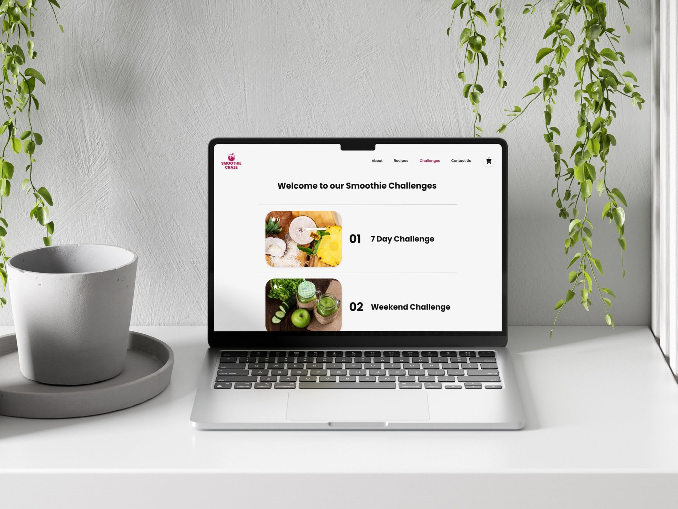 Smoothie Craze Website