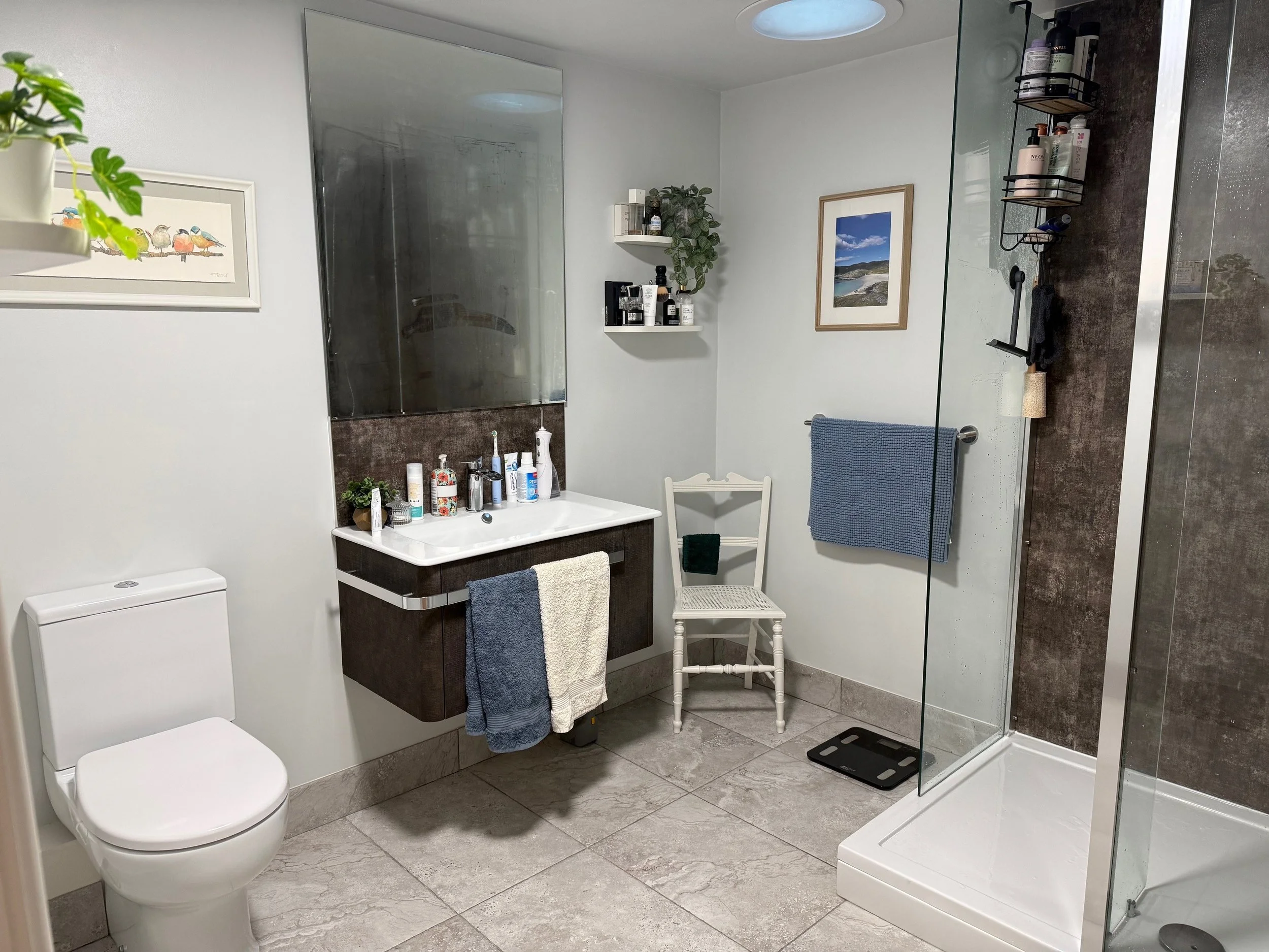 The bathroom Mr & Mrs N started with wasn't bad... 