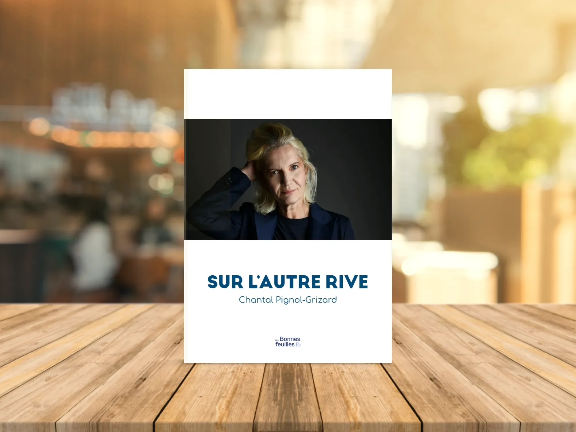 Couverture d'un livre intitulé 'Sur l'autre rive' de Chantal Pignol-Grizard