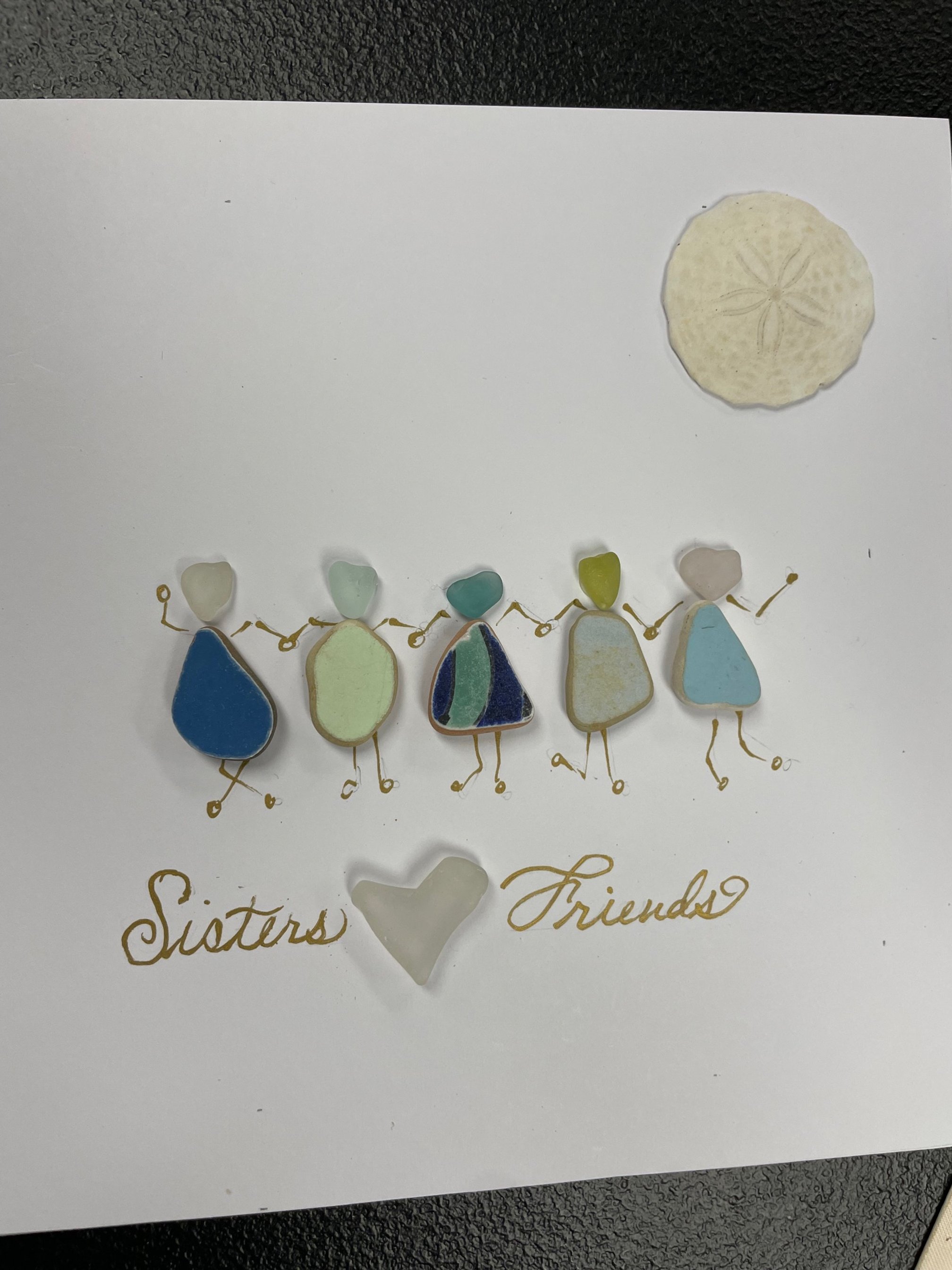 project: sea glass creativity
topic: finding something new in the pieces that remain