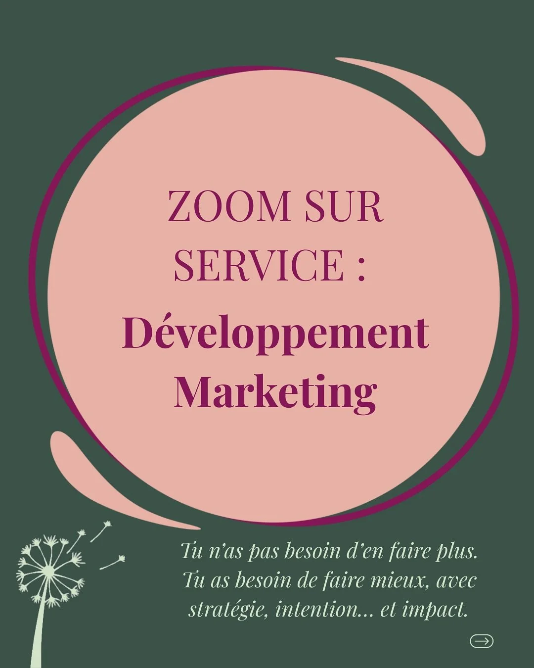 ✨Ton marketing m&eacute;rite mieux qu&rsquo;un coup de com&rsquo; improvis&eacute;
Cr&eacute;er du contenu ne suffit plus.
Avoir une offre, un site, un compte Instagram&hellip; ce n&rsquo;est pas une strat&eacute;gie.

Ce que tu veux, c&rsquo;est :
?
