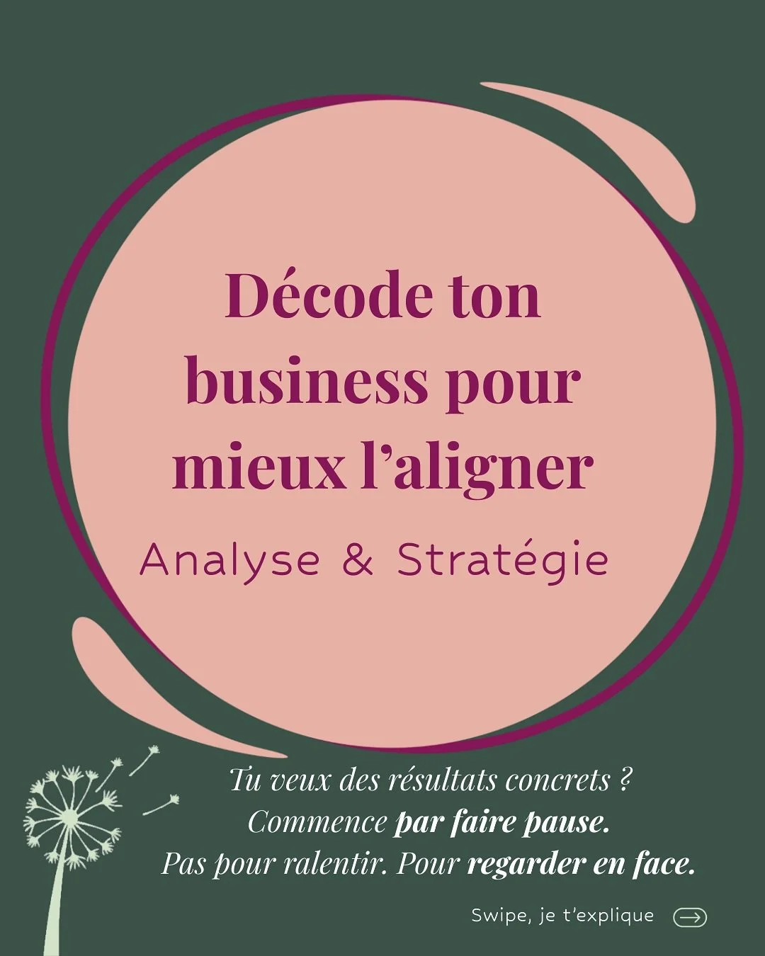 ✨ Tu ne peux pas tout am&eacute;liorer&hellip; si tu ne sais pas ce qui coince.

Tu veux des r&eacute;sultats ? Commence par comprendre ce qui bloque vraiment.

Et non, ce n&rsquo;est pas forc&eacute;ment ton prix, ton feed Insta ou ta r&eacute;gular