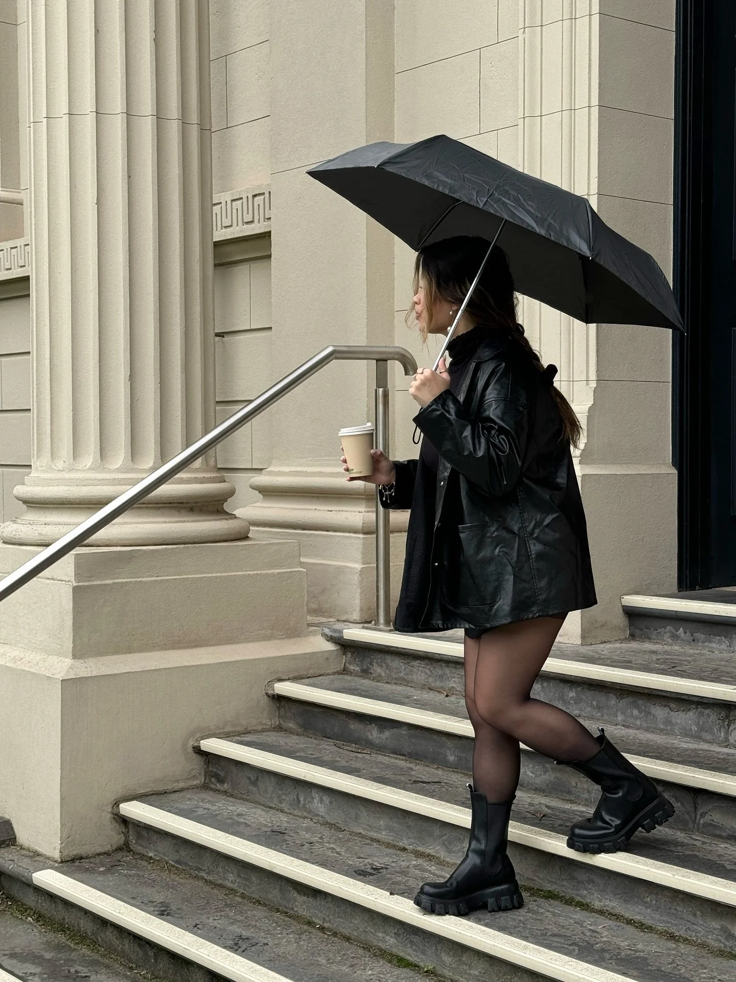 Nothing stops a women in SH&Otilde; 💧🌂 
Water-proof &amp; Slip resistant footwear, an essential made for salon professionals