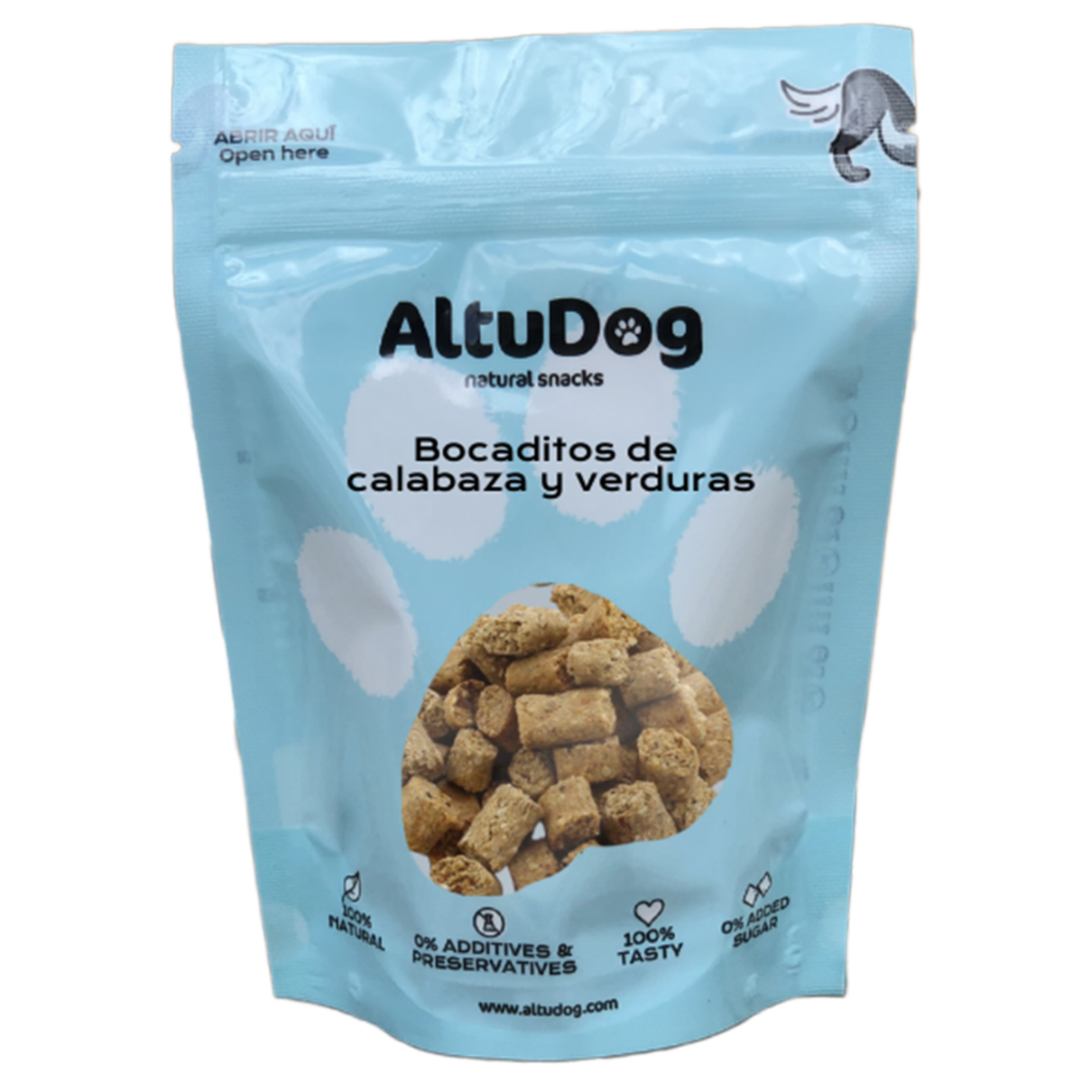 Bouchées Courge et légumes, 100g