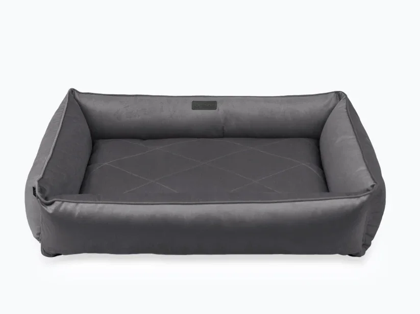Panier Sofia Velours - le canapé-lit ergonomique confort +++ pour grands chiens