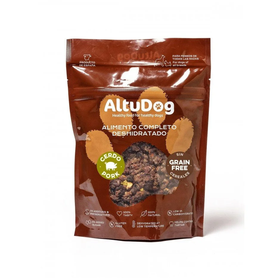 Menu Porc sans céréales pour chiens et chats 250 g