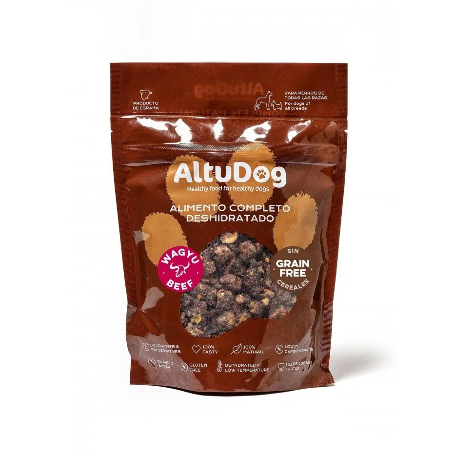 Menu Boeuf Wagyu sans céréales pour chiens et chats 250 g