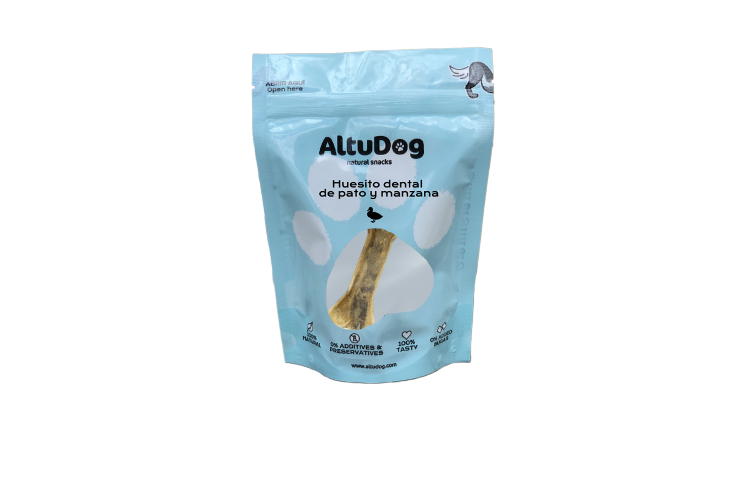 Os dentaire canard et pomme