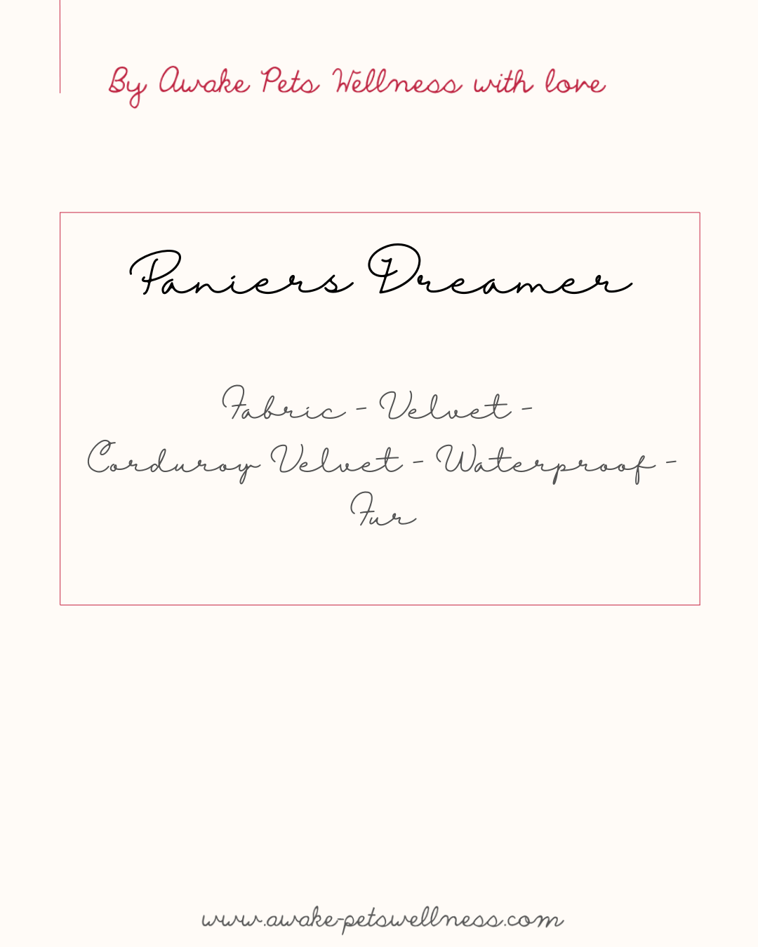 Paniers Dreamer
