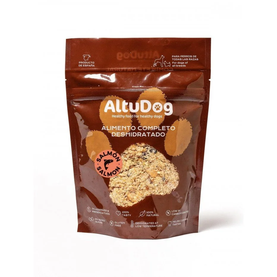 Menu Saumon Lyophilisé pour chiens 250 g