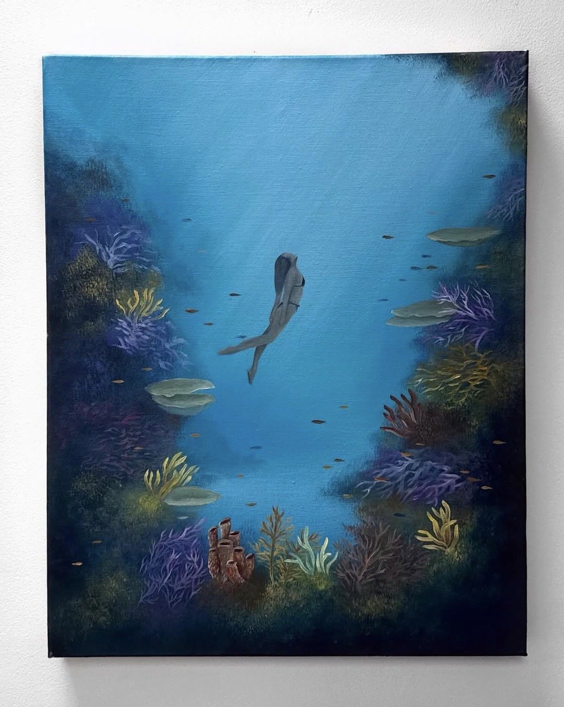 Drift, oil on canvas, 2026