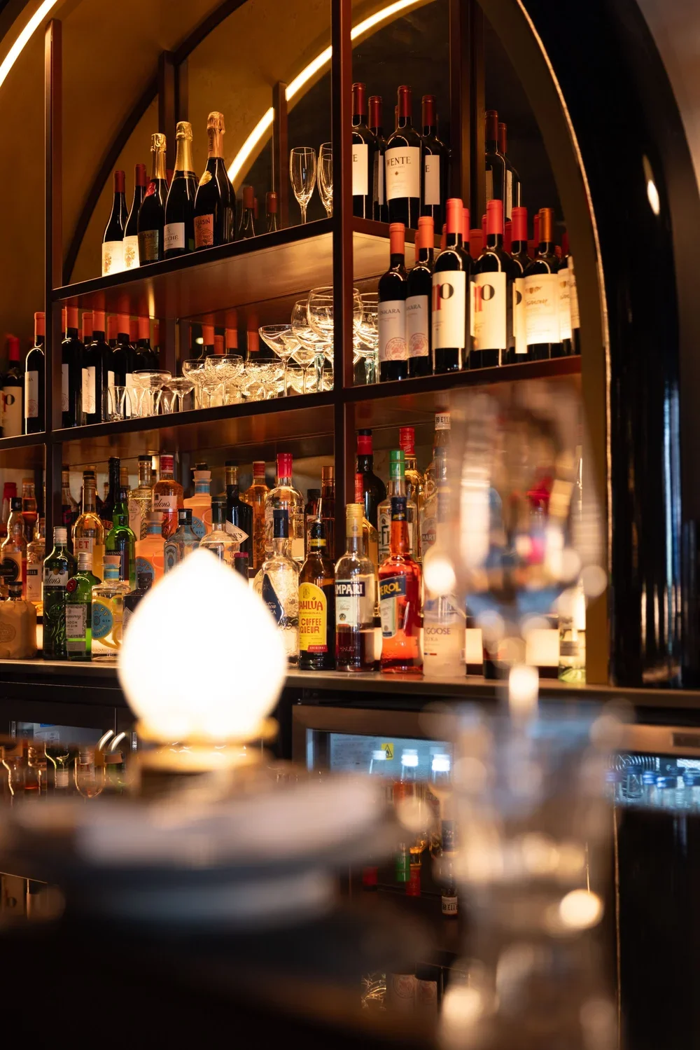 Private residence bespoke home bar design