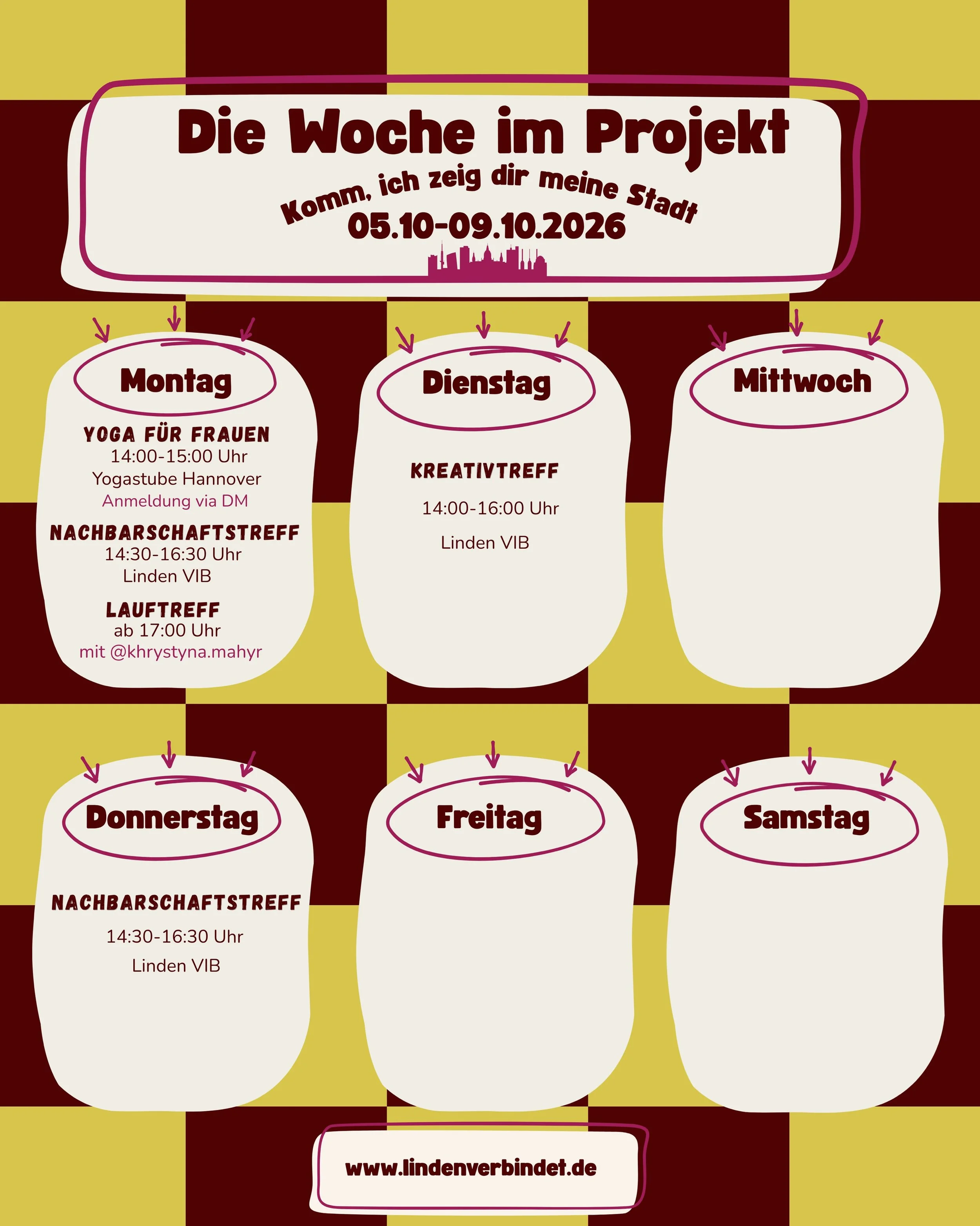 Der Oktober ist da und wir warten auf euch! Kommt vorbei und macht  mit 🫶🏻

#bgzvorort #lindenverbindet #kommichzeigdirmeinestadt #sprachcaf&eacute; #hannoverlinden
