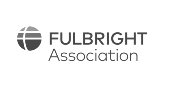 Fulbright Association logo with a globe icon and the words 'FULBRIGHT Association' in black and gray.