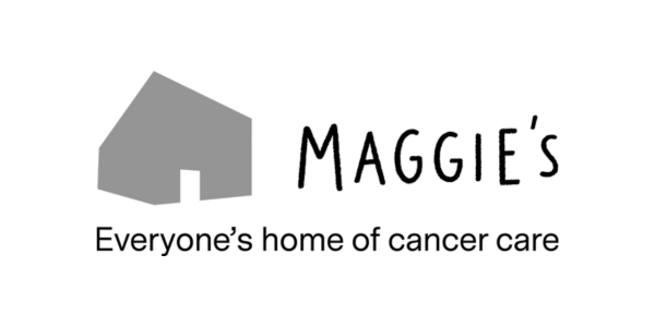 Simplified black and white house logo with a gray house shape and black text.