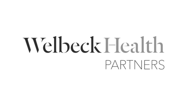 Welbeck Health Partners logo in black and white.