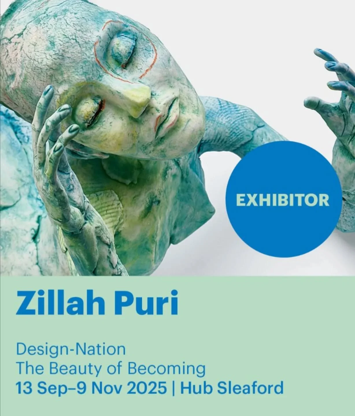 Coming soon!
I am exhibiting at @hubsleaford in their new exhibition in the ground floor gallery. Featuring the work of 16 associate and graduate makers from @design_nationUK, the exhibition explores how creativity thrives through process, not just