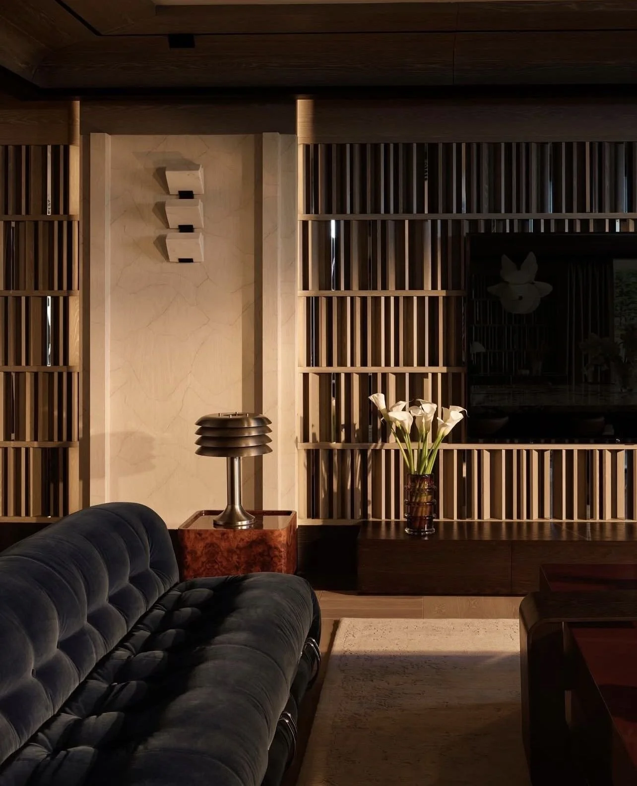 | When the balance of shape and form is right, the space stops trying to impress.⁠
�P House by @escapefromsofa, a residential project in &Uuml;sk&uuml;dar, Istanbul, is confident enough to stay quiet.⁠
⁠
Heavy materials, low light, and controlled geo