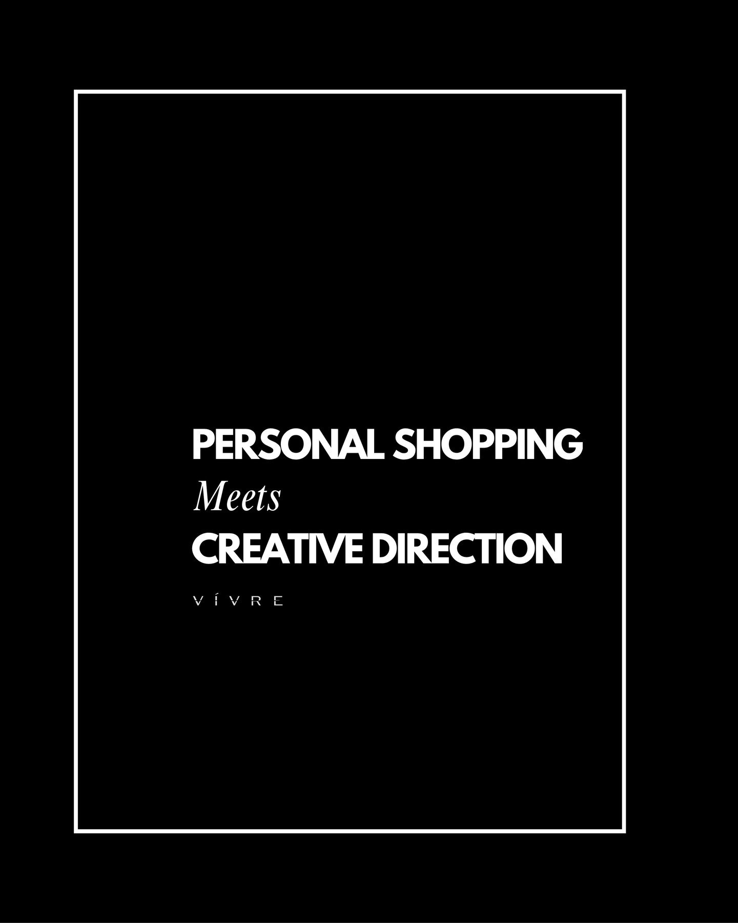 .⁠
"⁠
⁠
It&rsquo;s never just about the pieces.⁠
⁠
It&rsquo;s about how everything works together.⁠
⁠
Space or wardrobe, the approach stays the same.⁠
⁠
Personal Shopping to Creative Direction, V&iacute;vre.⁠
.⁠
.⁠
.⁠
.⁠
.⁠
.⁠
.⁠
.⁠
.⁠
.⁠
#inter