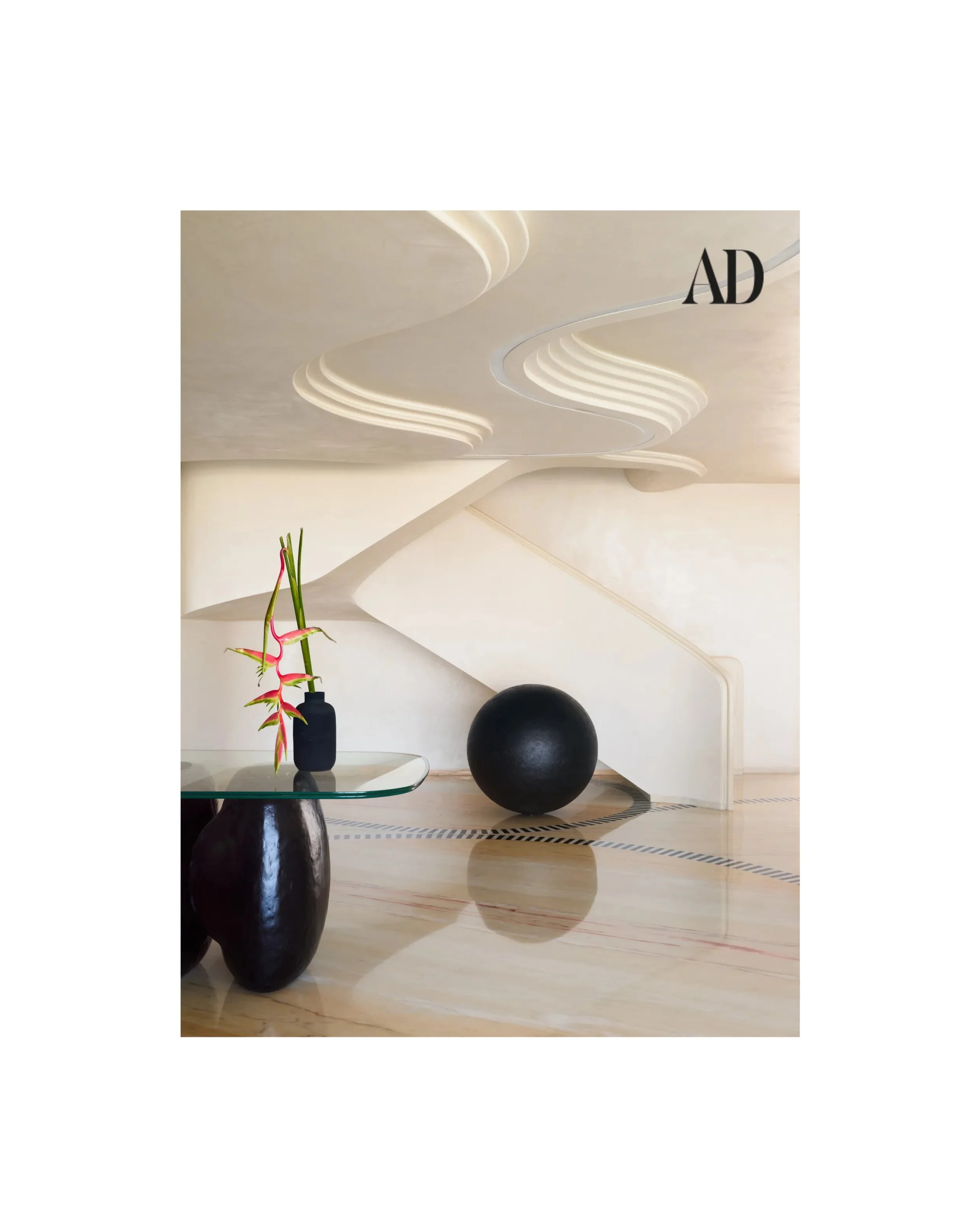 As featured in Architectural Digest Middle East, FADD Studio&rsquo;s Bengaluru residence is a study in Grounded Futurism, where sculptural forms, fluid transitions and a restrained material palette create a home with a distinct architectural language