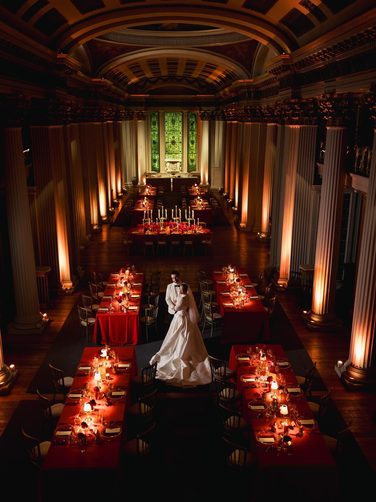 It was a fairytale, Christmas&hellip; people from around the world, Christmas, atmosphere and incredible love of these two filling out the space of @thesignetlibrary 

It was an absolute privilege to photograph this day. Can&rsquo;t wait to show you 