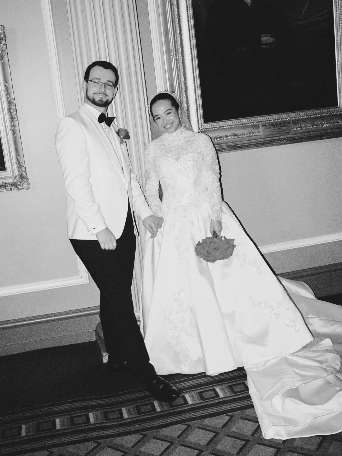 Currently working on this lush wedding, and it made me realise I didn&rsquo;t share 35mm film photos here yet. 

Photographed on: Portra 400, Portra 800 and Harmann Red 
Developed in: @gulabiphoto

Venue @thesignetlibrary
Catering @heritageportfolio
